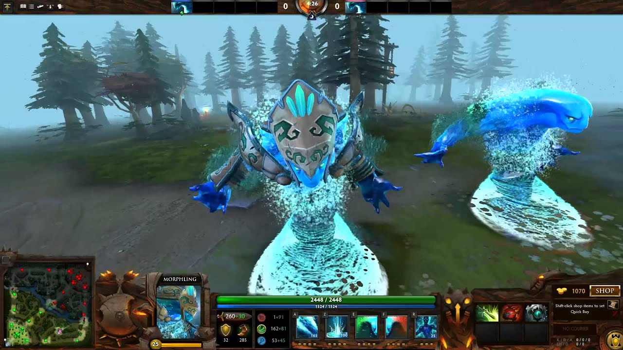 Dota 2 Ancient Armor set for Morphling preview YouTube