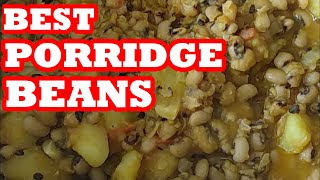 HOW TO MAKE NIGERIAN BEANS PORRIDGE