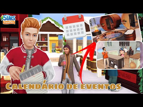 CALENDÁRIO DE EVENTOS COMPLETO ATT NATAL 🎄🎅 - THE SIMS FREEPLAY ✨