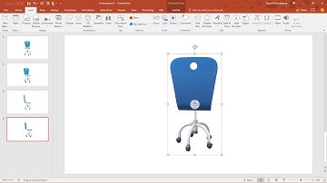 สาฺธิตการทำโมเดล 3D อนิเมชันด้วย PowerPoint 2016