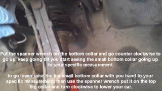 How to adjust coilovers / function forms type one