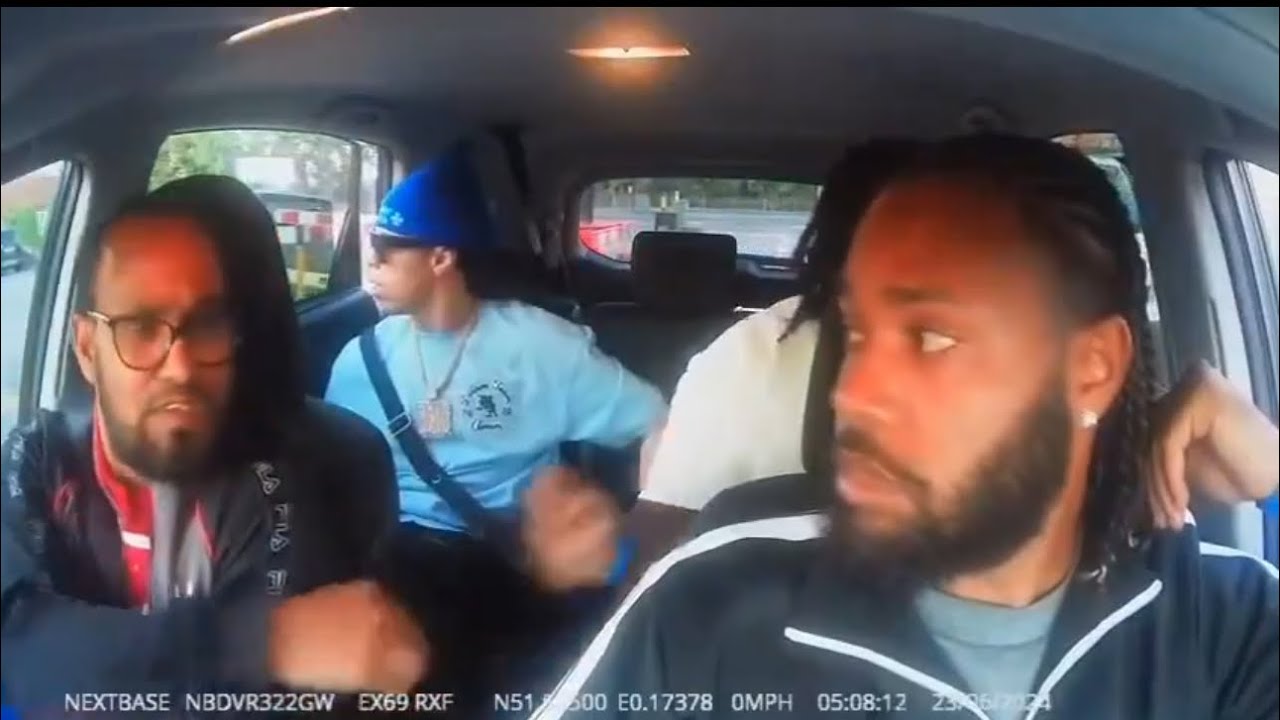 London Taxi Driver caught in a madness