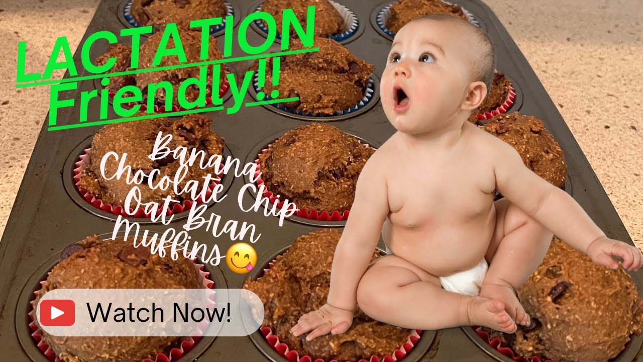 👶🏼New MAMAS-YOU NEED THESE INCREDIBLE Muffins-Lactation Friendly Banana Chocolate Chip!
