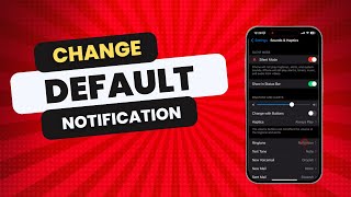 How to Change Default Notification Sound on iPhone