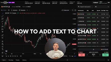 How to add text notes to chart in TradeLocker