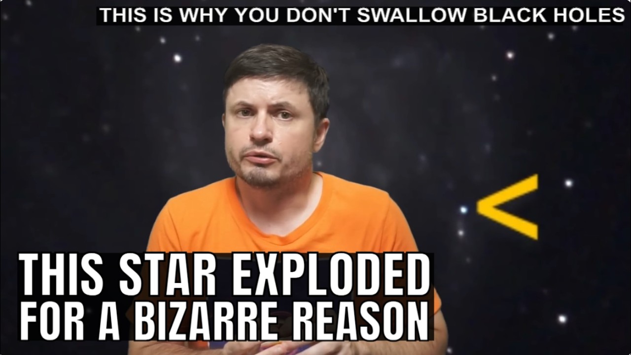 Star Tried to Swallow a Black Hole and Exploded In the Process