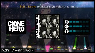 AZKi - Creating World [Clone Hero Custom Chart]