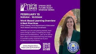 Work-Based Learning Overview & Best Practices Profile