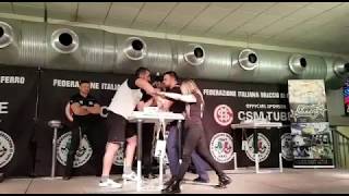 Adrian Lutai -Vs- Michele Pierini Final Italian Championship 100Kg Left Hand 2018