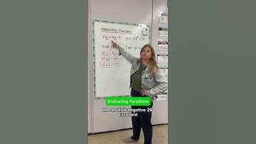 Evaluating functions! #iteachalgebra #math #iteachmath #mathematics #algebra