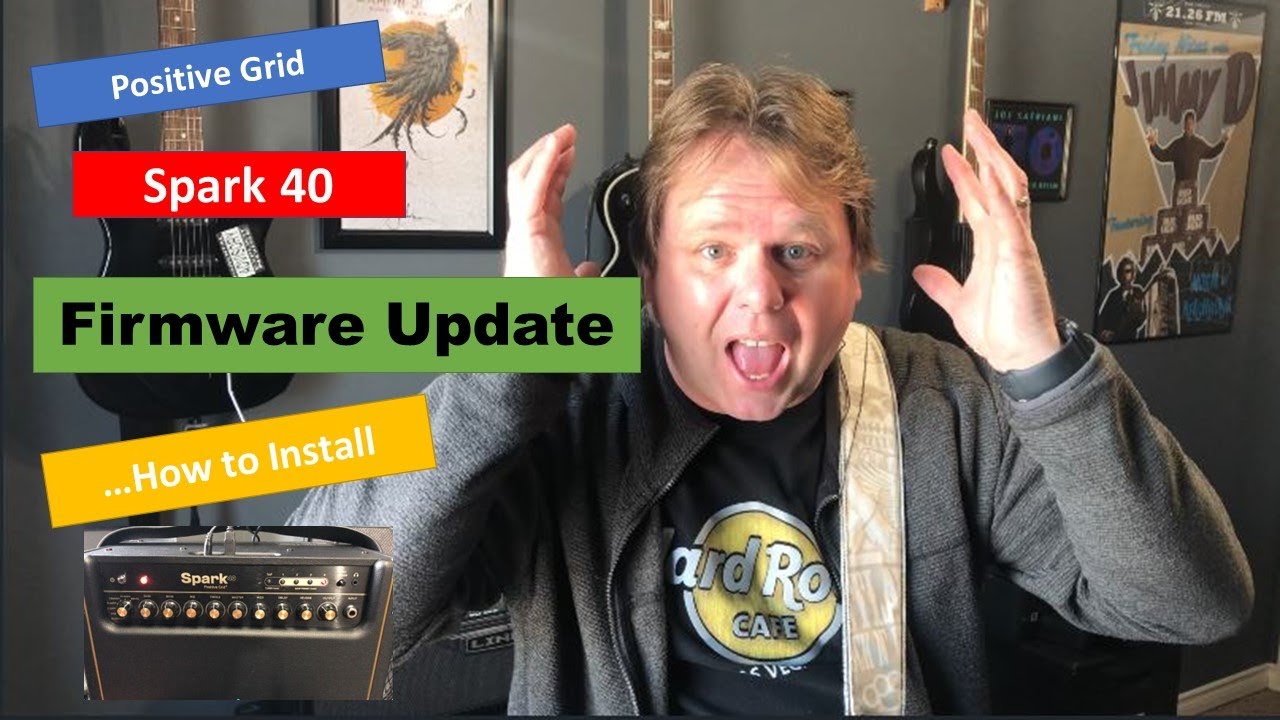 Positive Grid Spark 40 Firmware Update 2022. YouTube