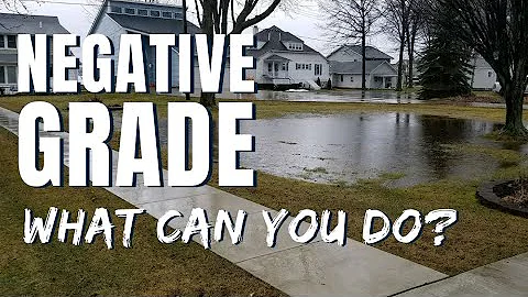 Fix Negative Slope Around Home for Better Drainage [ Full Installation Before, During, After ]