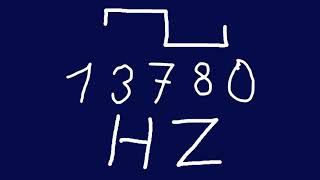 13780 hz square