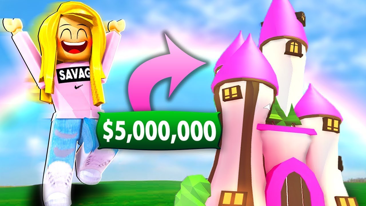 New 1 000 000 Castle More Update Adopt Me Youtube