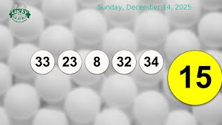 Lucky for Life Drawing For 12/14/2025