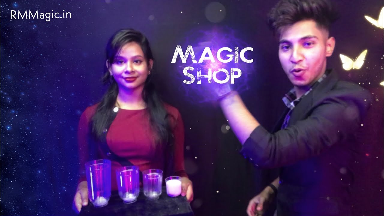 Diminishing Milk Glass Magic Trick By Raj Modern Magic Shop // Best