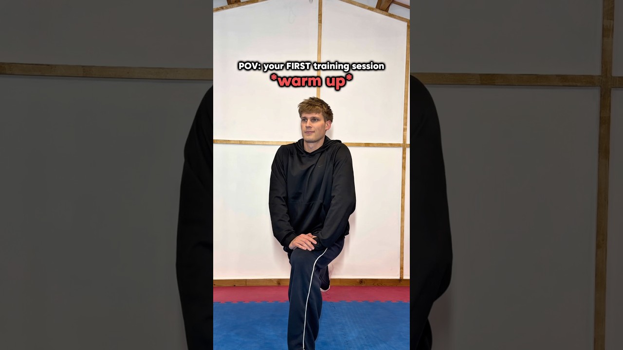 POV: your FIRST training session…