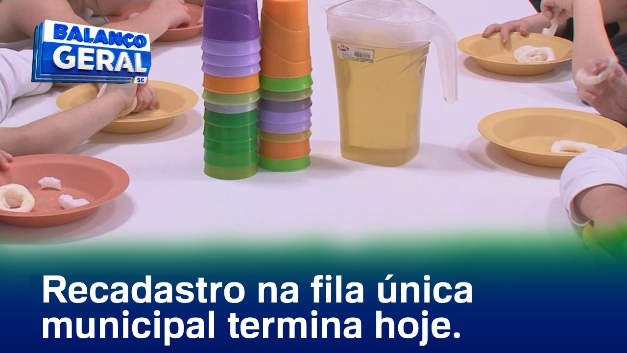 Recadastro na fila única da rede municipal termina hoje