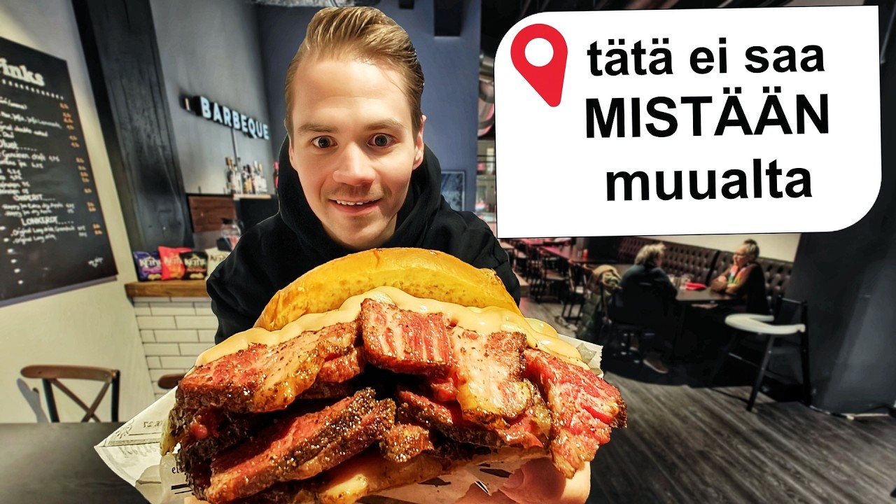 MENIN SYÖMÄÄN TEIDÄN RAVINTOLOIHIN