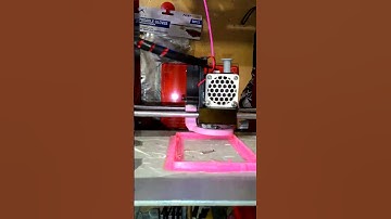 #Anet #A6 #3dprinting pink band marker for external #hdd #usb box in cheap ABS. #3dprint #3dprinter