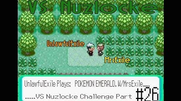 Pokemon Emerald Randomized Nuzlocke Challenge - Part 26: Dark day for team purple