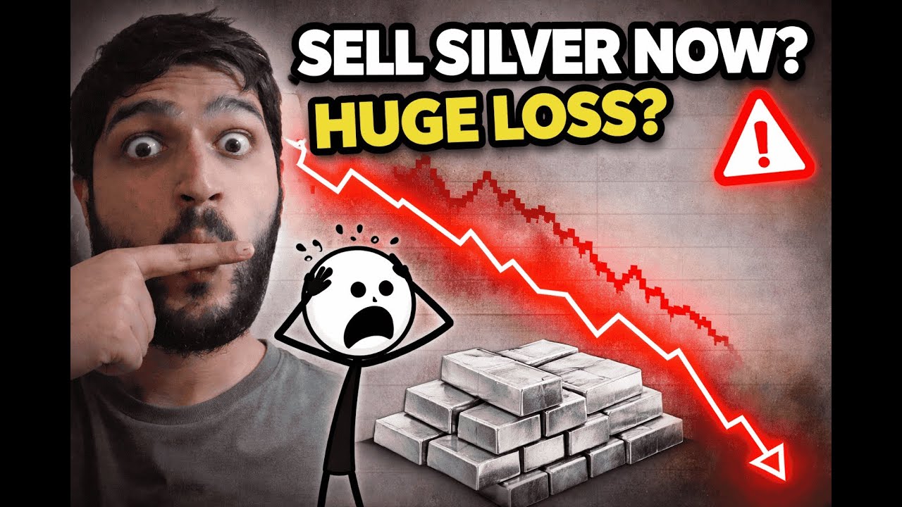SHOULD I SELL SILVER NOW ???😨 Huge Loss Coming???