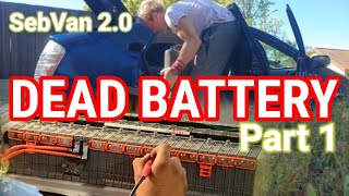 i bought a cheap toyota prius-- with dead hybrid battery | sebvan 2.0 #646