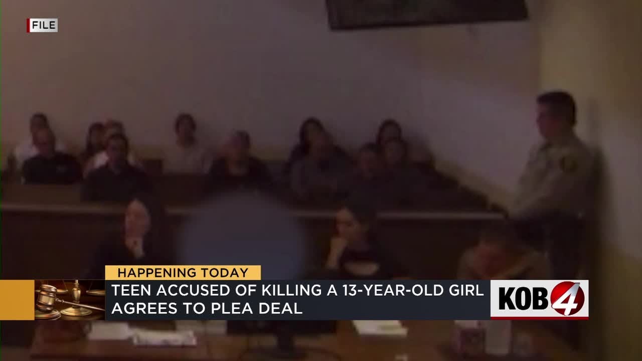Teen agrees to plea deal in death of 13-year-old girl - YouTube