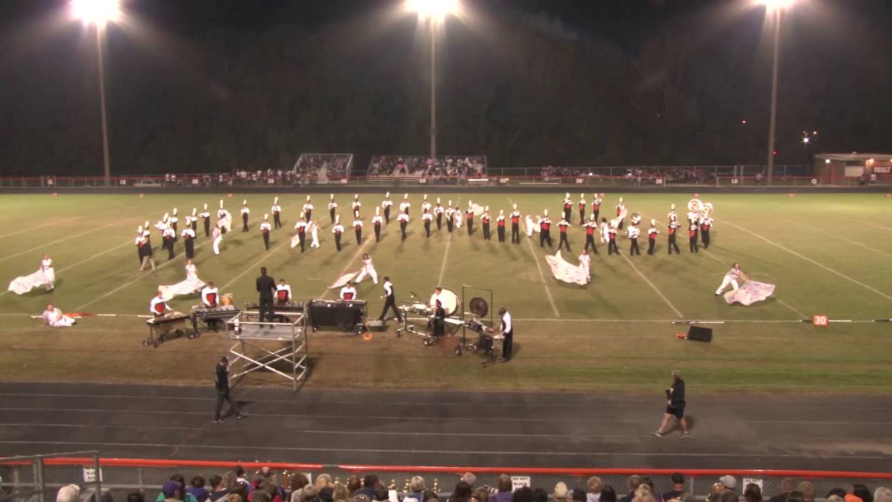 FuquayVarina HS Marching Bengals Festival of Bands 2016 YouTube