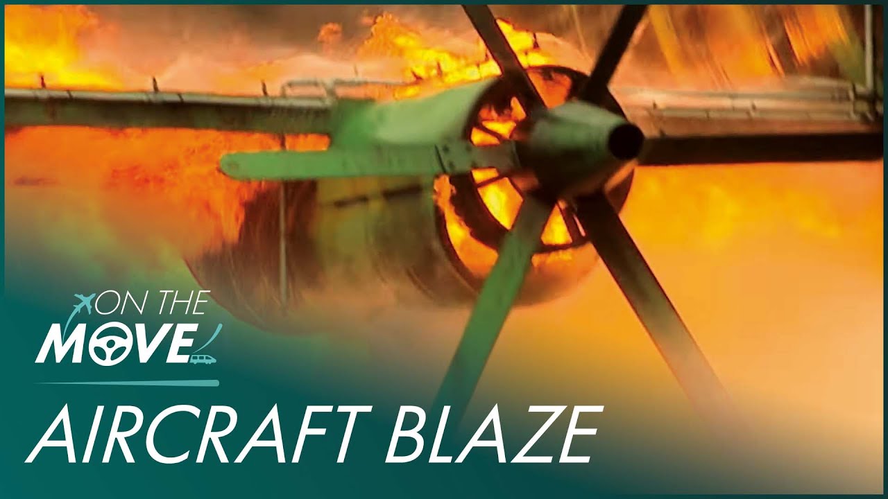 Airport Firefighters Train To Tackle Aircraft Blaze | Dublin Airport: Life Stories