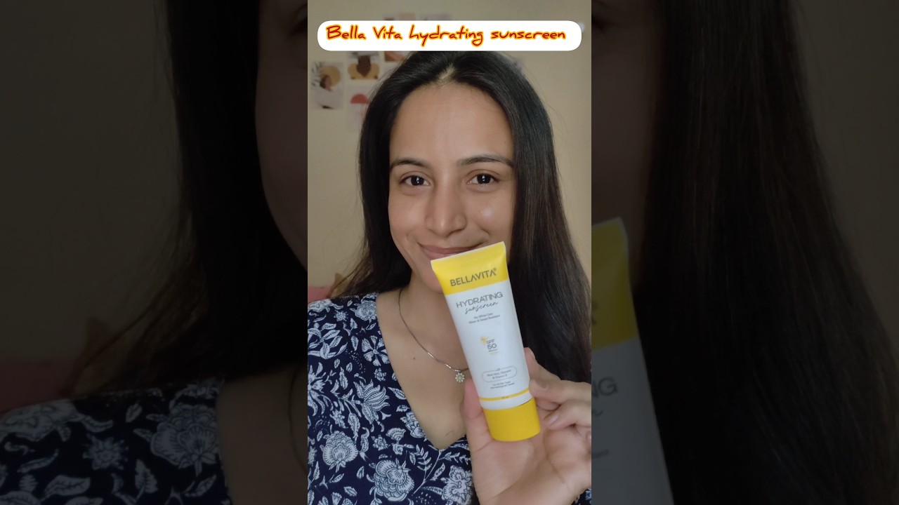 Bella Vita hydrating sunscreen review.