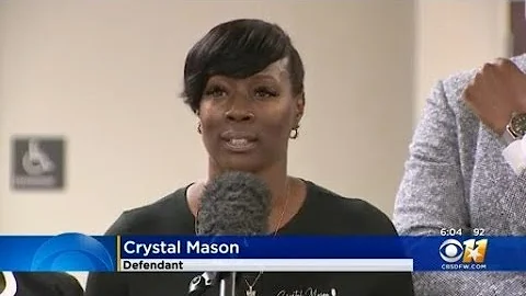 Crystal Mason speaks after Court of Appeals overtu...