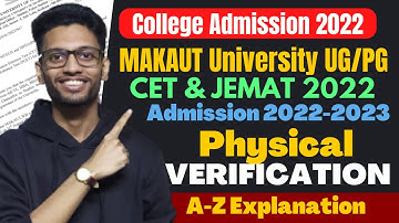 MAKAUT CET 2022 Admission - BIG UPDATE