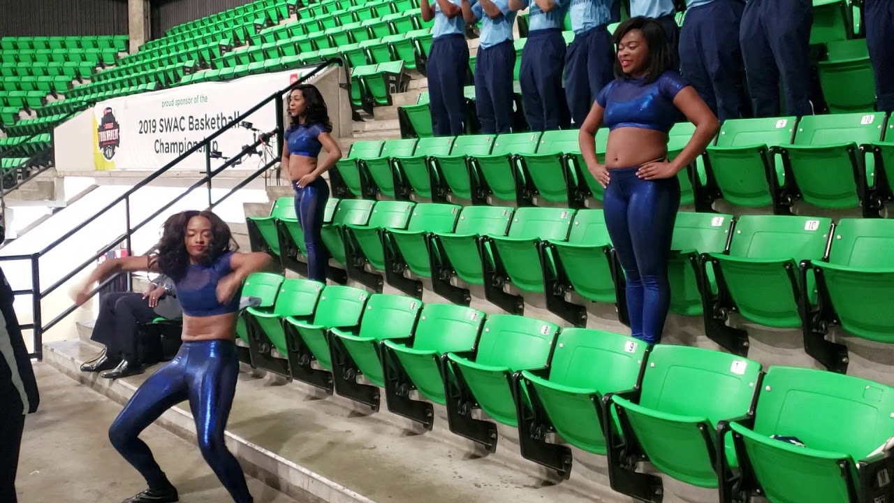 2018-19 JSU Prancing J-settes (JSU Everything & WDITT) SWAC Tournament - YouTube