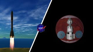 First Manned Mission To Mars | KSP screenshot 5