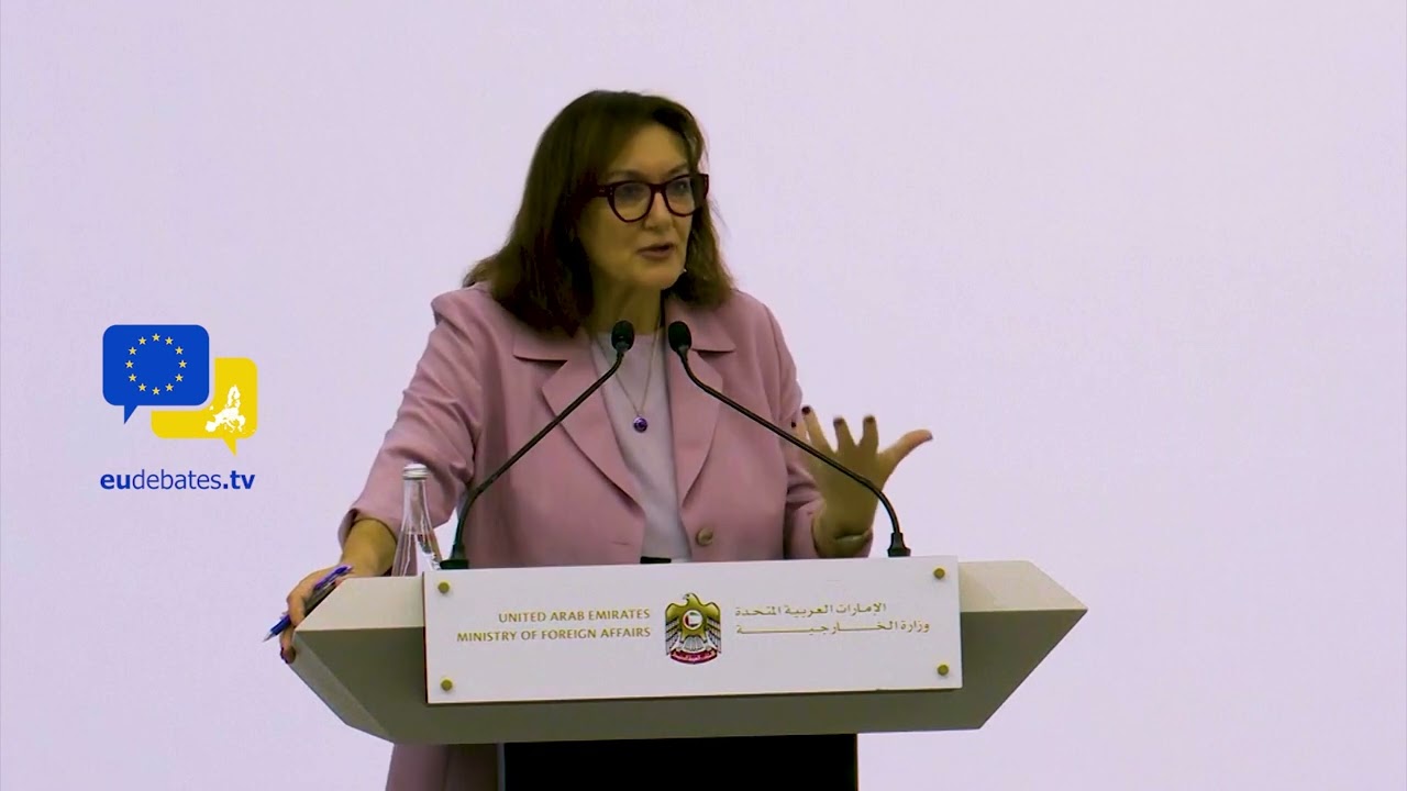 Мы должны изменить парадигму! Дубравка Шуица из ЕС призывает к новому глобальному партнерству, вы...