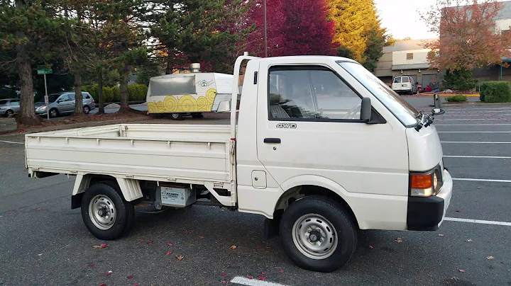 FOR SALE: Nissan Vanette Truck 1992 F5 diesel 4x4, UGJNC22, Only 15,000ml.