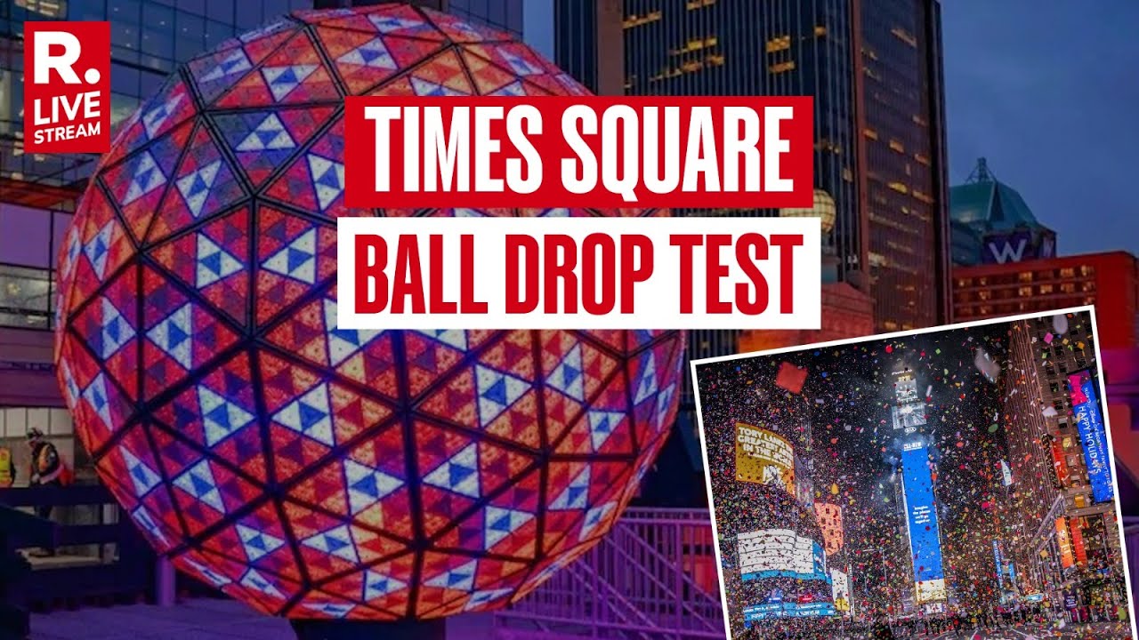 Times Square LIVE: NYC Rings In 2026 With Iconic Ball Drop | New Year’s Eve Countdown | Republic TV