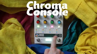 Hologram electronics Chroma console Short film multi effect pedal