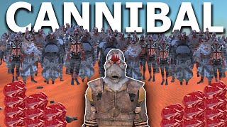 I Used Guerilla Warfare To Become The Cannibal KING In Kenshi