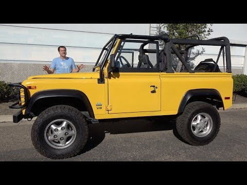 Here S Why The Land Rover Defender Costs So Much In The Usa Youtube