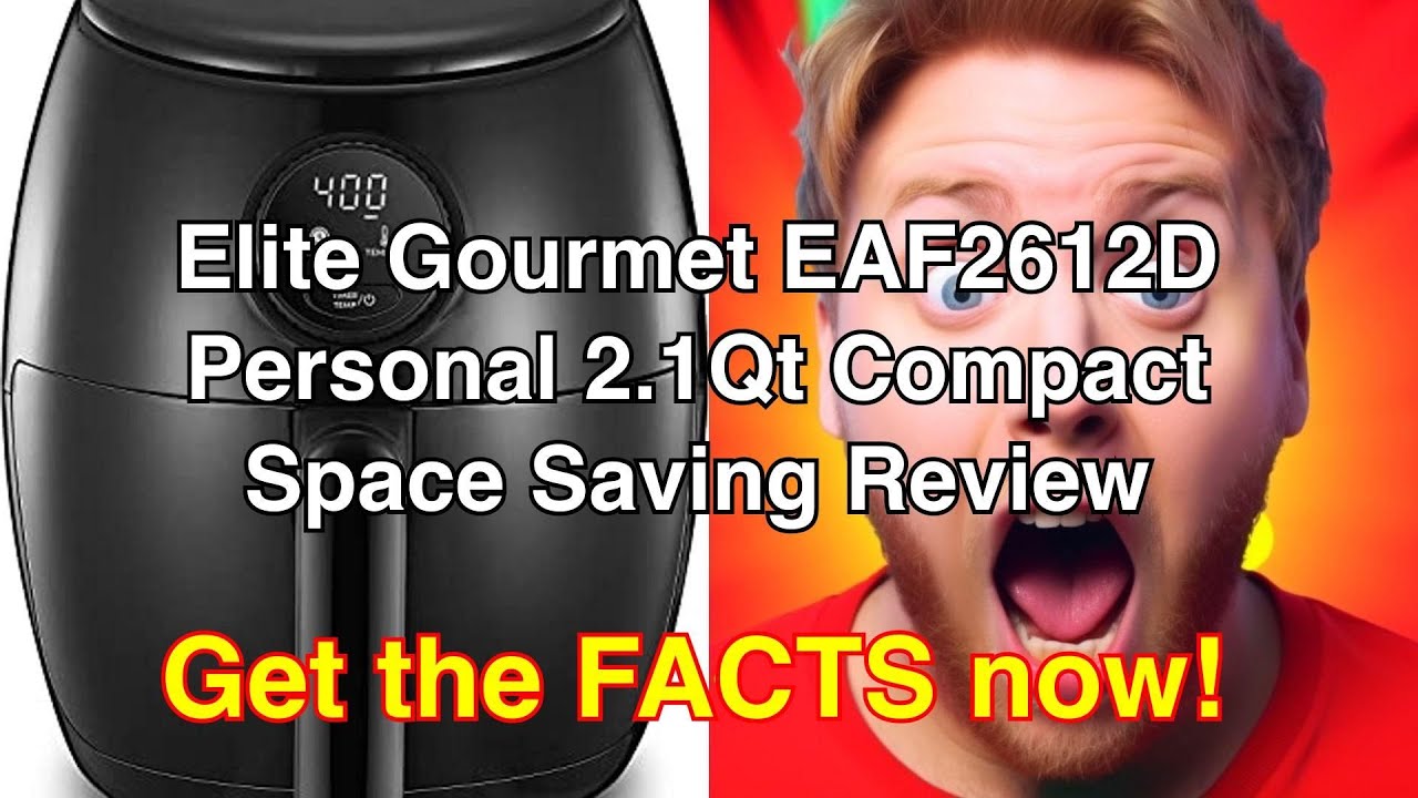 Elite Gourmet 2.1 Qt Air Fryer Review 