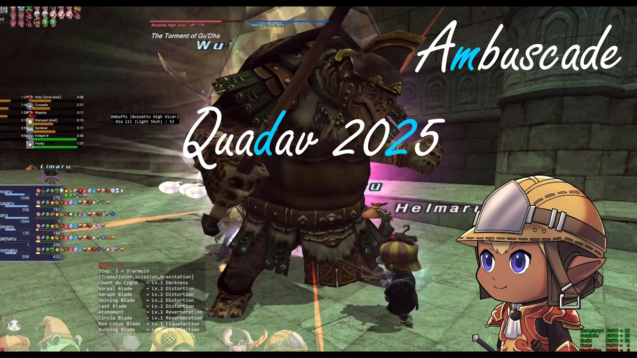 Multiboxing FFXI - Ambuscade - Quadav 2025