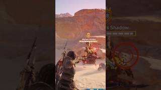 Bayek Vs Queen Nefertiti | The epic battle 🔥🔥 #shorts