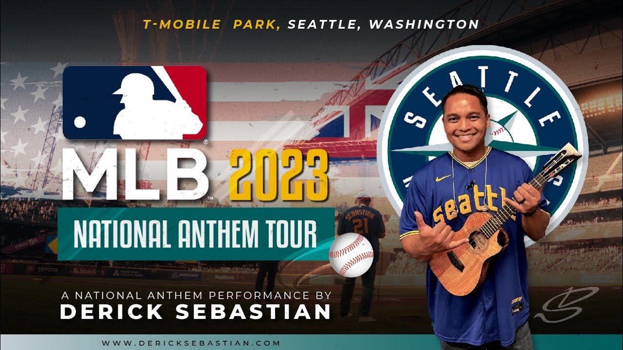 National Anthem Ukulele PerformanceDerick Sebastian at TMobile Park