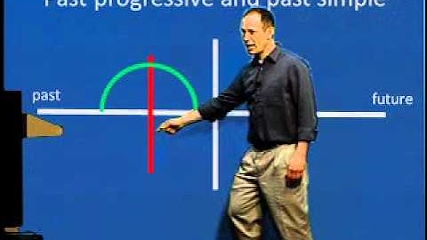 past progressive and past simple