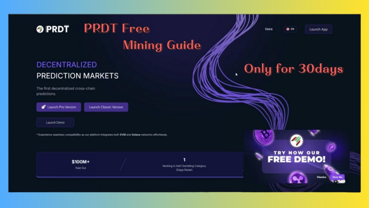 Upcoming Airdrop PRDT Finance Free Mining Tutorial Earn PRDT Tokens upcoming airdrop prdt finance free mining tutorial earn prdt tokens