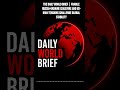 The Daily World Brief | Fragile Russia-Ukraine ceasefire and US-Iran tensions challenge global...