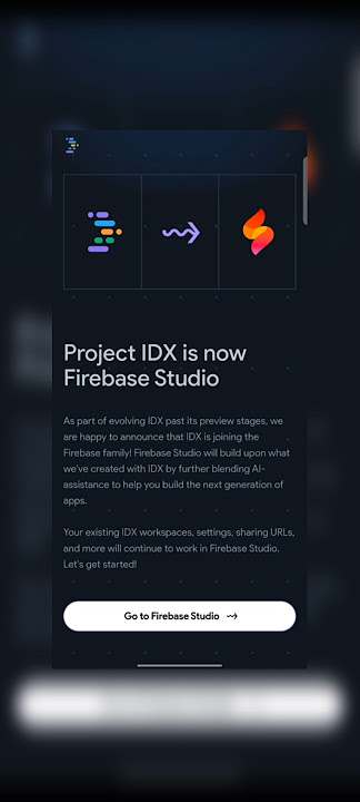 Google's Project IDX is now Firebase Studio | Google AI | #googleai #ytshorts