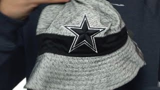 Cowboys 'SPECKLED BUCKET' Grey-Black Hat by New Era